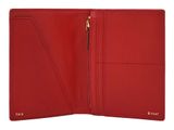 FOSSIL Travel RFID Passport Case Garnet