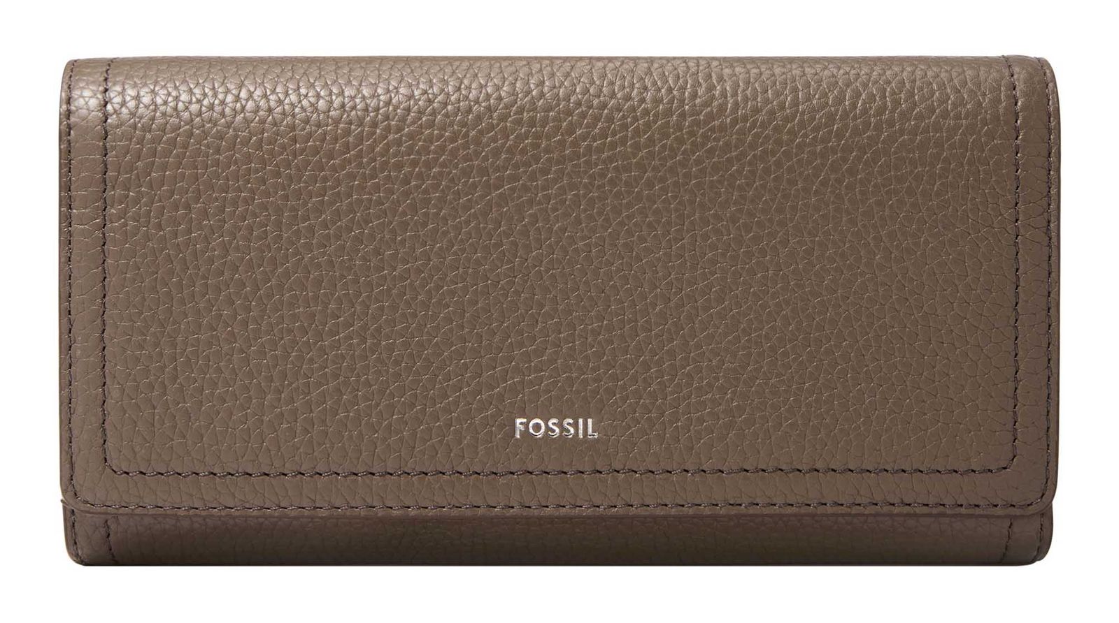 FOSSIL Logan Flap Clutch Smoke