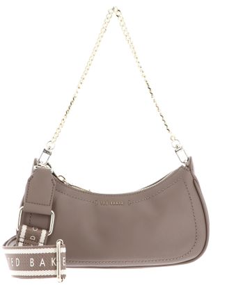 Ted Baker Laarna Webbing Leather Shoulder Bag S Taupe Ted Baker Laarna Webbing Leather Shoulder Bag S Taupe