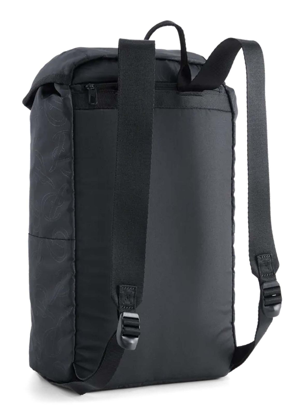 PUMA Pop Small Backpack Puma Black - Puma Script AOP PUMA Pop Small Backpack Puma Black - Puma Script AOP