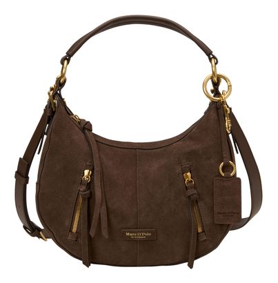 Marc O'Polo Pernille Hobo Bag Coffee Brown