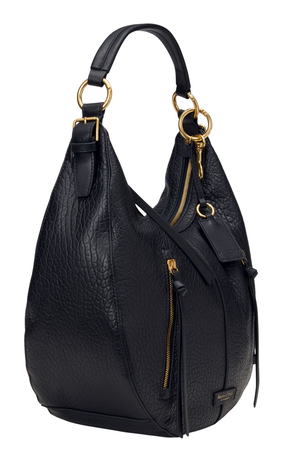 Marc O'Polo Philine Hobo Bag Black Marc O'Polo Philine Hobo Bag Black