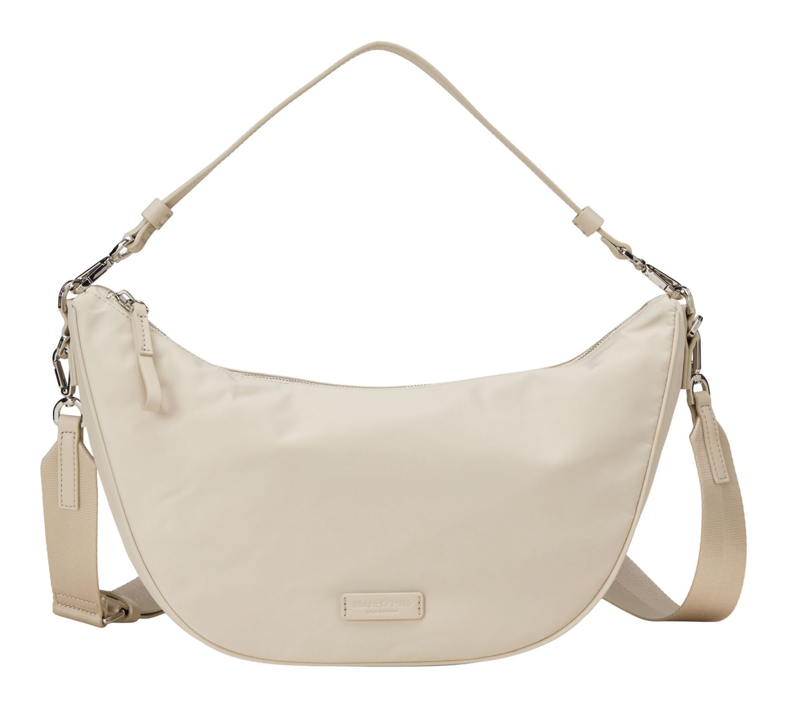 Marc O'Polo Elina Crossbody Bag Grey Silk