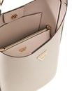 GUESS Meridian II Bucket Bag Ivory