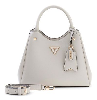 GUESS Meridian II Girlfriend Carryall Bag S Ivory