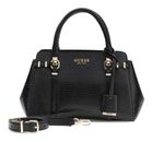 GUESS Leona Multi Compartment Satchel S Black