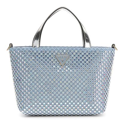 GUESS Tasmin Mini Tote Light Blue