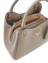GUESS Meridian II Girlfriend Carryall Bag S Dark Taupe