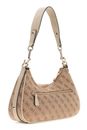 GUESS Jessa Shoulder Bag Latte Logo