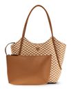 GUESS Tessi 2 in 1 Tote Cognac Multi