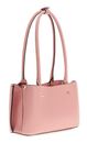 GUESS Meridian II Shoulder Satchel Bag Coral Pink