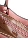 GUESS Meridian II Shoulder Satchel Bag Coral Pink