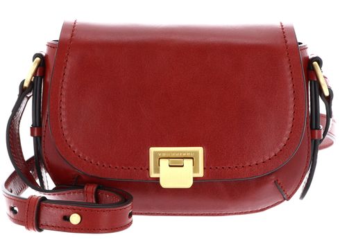 THE BRIDGE Federica Crossbody Bag Mattone / Oro