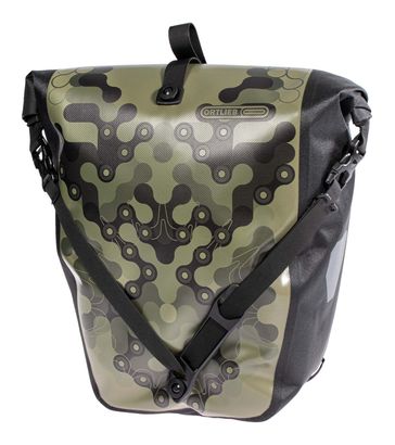 ORTLIEB Design Back-Roller Bike Side Pannier (QL2.1) 20L - Single Camo Chain