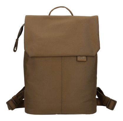 zwei Mademoiselle.Tex MTX13 Half-Moon Backpack Brown