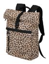 travelite Basic Rollup Backpack Leopard travelite Basic Rollup Backpack Leopard