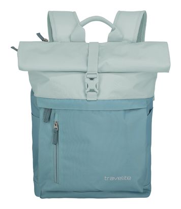 travelite Basic Rollup Backpack Ice Blue