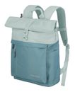 travelite Basic Rollup Backpack Ice Blue
