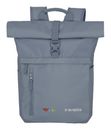 travelite Basic Aida Rollup Backpack Smoky Blue