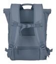 travelite Basic Aida Rollup Backpack Smoky Blue