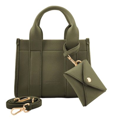SEIDENFELT MANUFAKTUR Meloy Mini Tote Olive SEIDENFELT MANUFAKTUR Meloy Mini Tote Olive