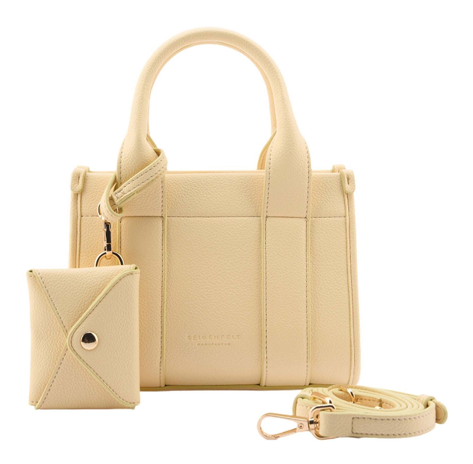 SEIDENFELT MANUFAKTUR Meloy Mini Tote Butter - Yellow