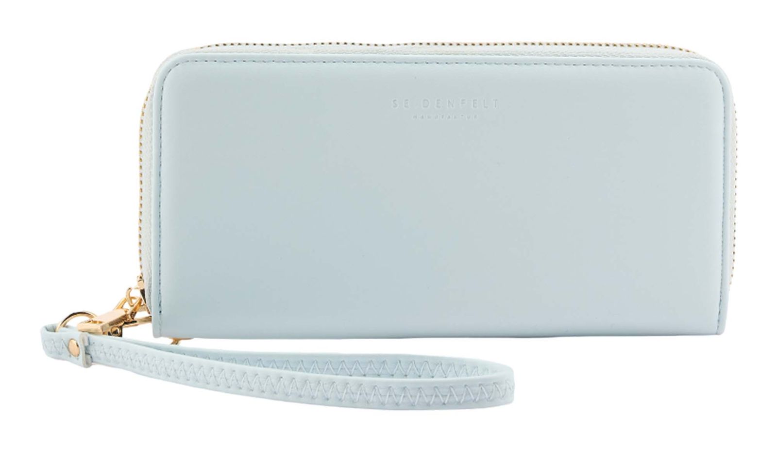 SEIDENFELT MANUFAKTUR Smilla Wallet Sea salt Blue
