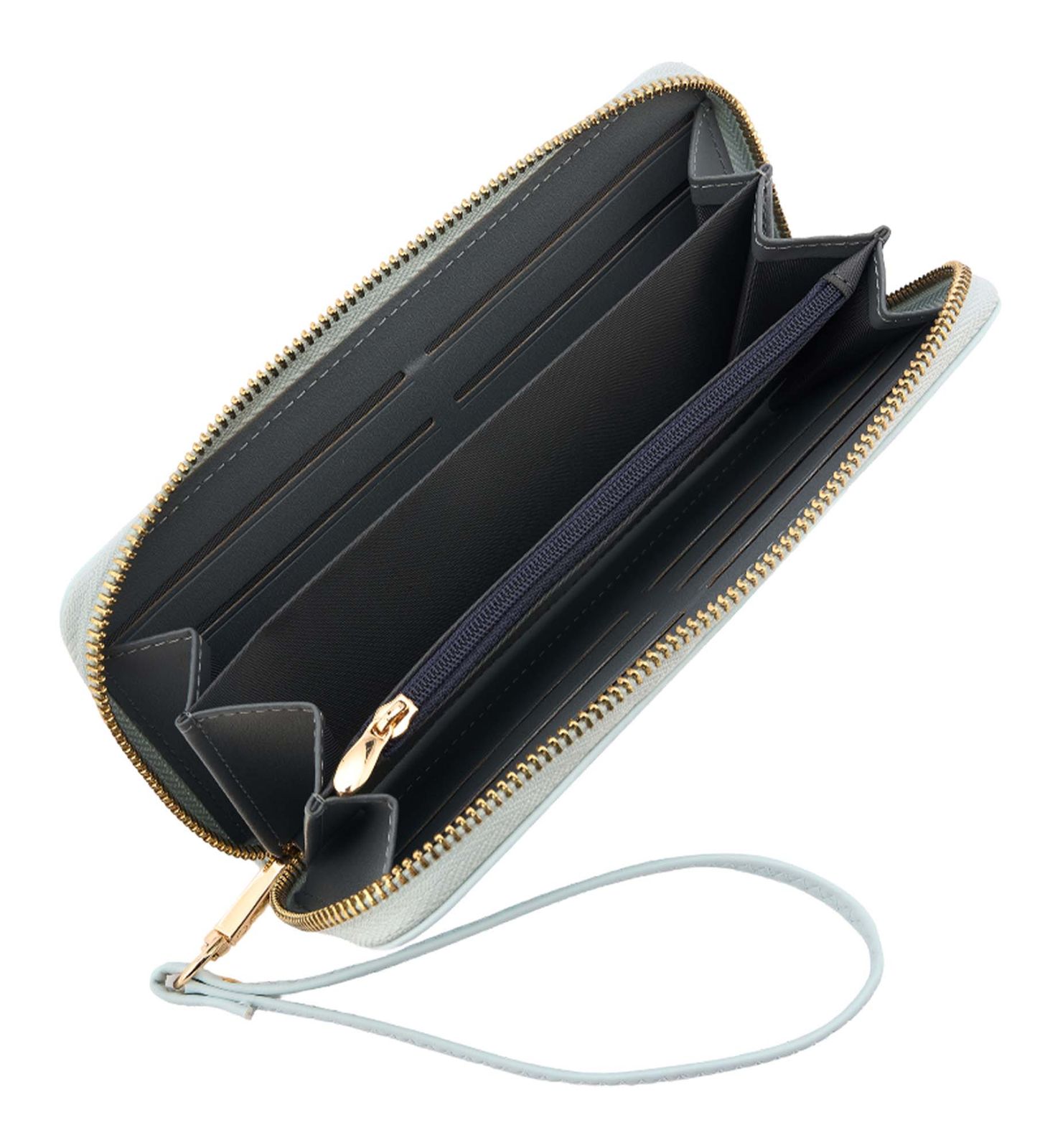 SEIDENFELT MANUFAKTUR Smilla Wallet Sea salt Blue SEIDENFELT MANUFAKTUR Smilla Wallet Sea salt Blue