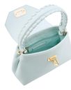 SEIDENFELT MANUFAKTUR Lilla Edet Top Handle Bag Sea salt blue SEIDENFELT MANUFAKTUR Lilla Edet Top Handle Bag Sea salt blue