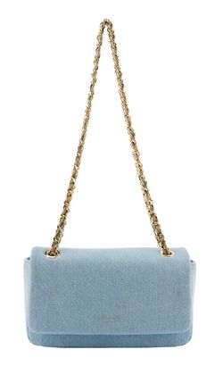 SEIDENFELT MANUFAKTUR Huuvari Crossbag Denim in Blue