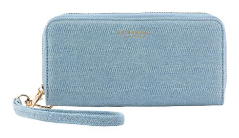 SEIDENFELT MANUFAKTUR Smilla Wallet Denim in Blue