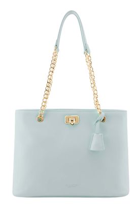 SEIDENFELT MANUFAKTUR Lilla Edet Shoulder Bag Sea salt Blue