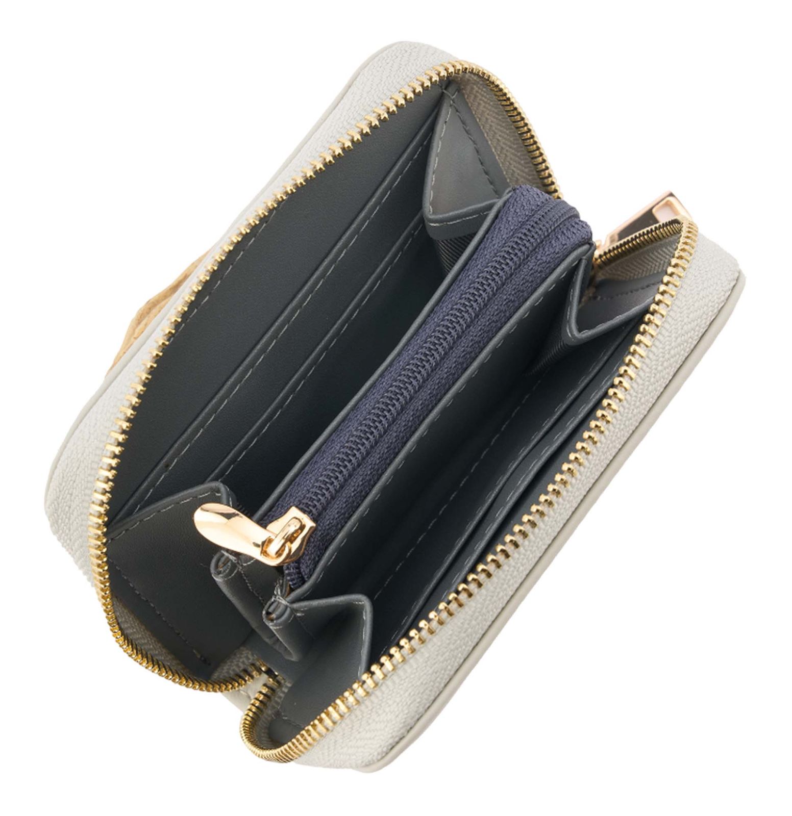 SEIDENFELT MANUFAKTUR Ylva Wallet Light Grey SEIDENFELT MANUFAKTUR Ylva Wallet Light Grey