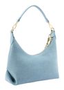 SEIDENFELT MANUFAKTUR Huuvari Hobo Bag Denim in Blue