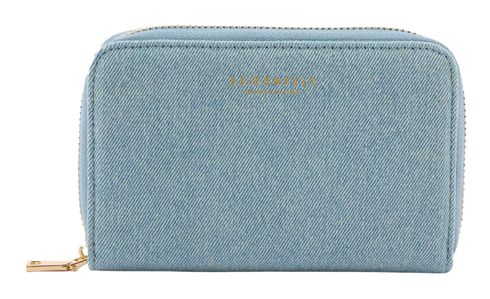 SEIDENFELT MANUFAKTUR Ebba Wallet Denim in Blue