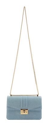 SEIDENFELT MANUFAKTUR Roros East-West Bag Denim in Blue