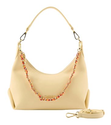 SEIDENFELT MANUFAKTUR Huuvari Hobo Bag Butter - Lemon