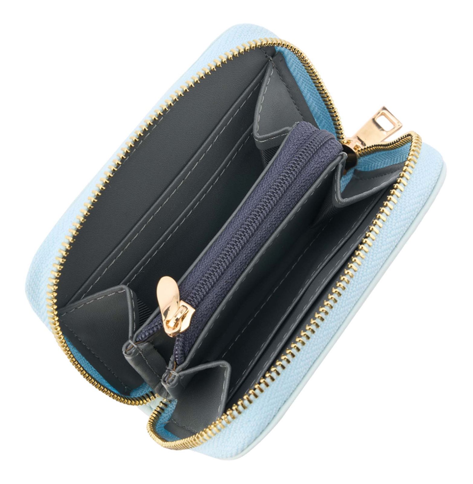 SEIDENFELT MANUFAKTUR Ylva Wallet Sea salt Blue SEIDENFELT MANUFAKTUR Ylva Wallet Sea salt Blue