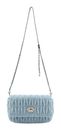 SEIDENFELT MANUFAKTUR Floro Shoulder Bag Sea Blue