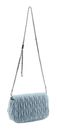 SEIDENFELT MANUFAKTUR Floro Shoulder Bag Sea Blue