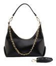 SEIDENFELT MANUFAKTUR Huuvari Hobo Bag Black