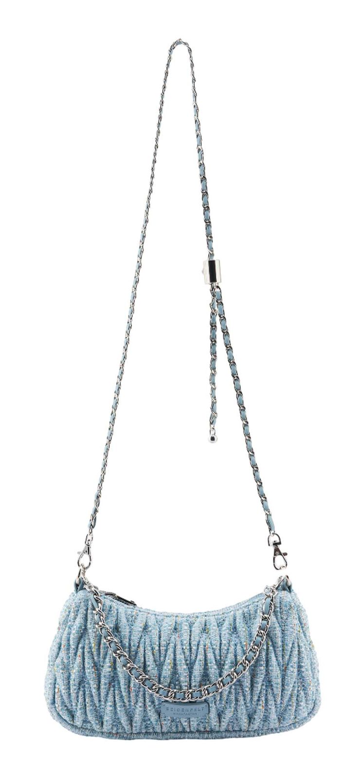 SEIDENFELT MANUFAKTUR Floro Crossbody Bag Sea Blue