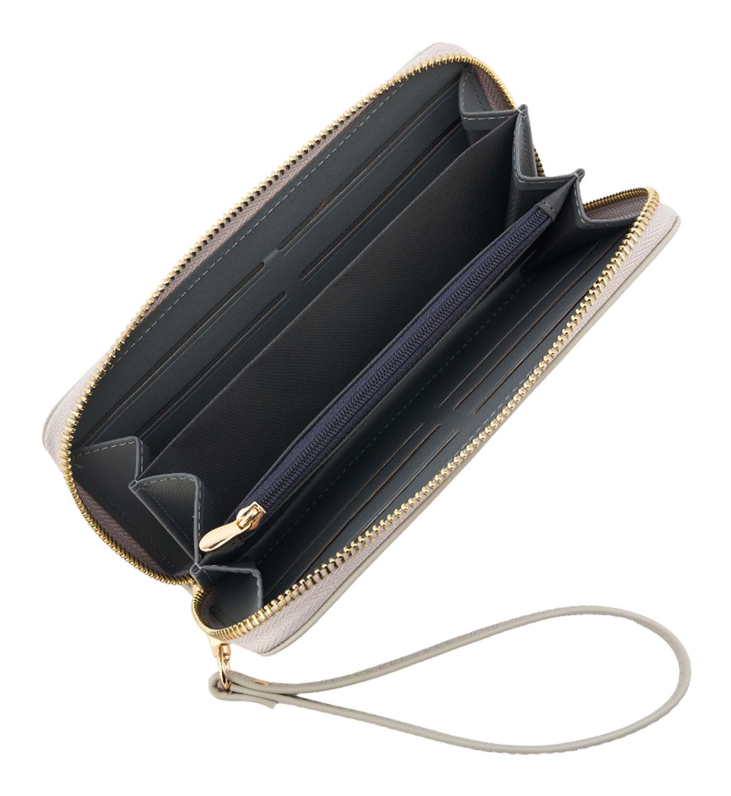 SEIDENFELT MANUFAKTUR Smilla Wallet Light Grey SEIDENFELT MANUFAKTUR Smilla Wallet Light Grey