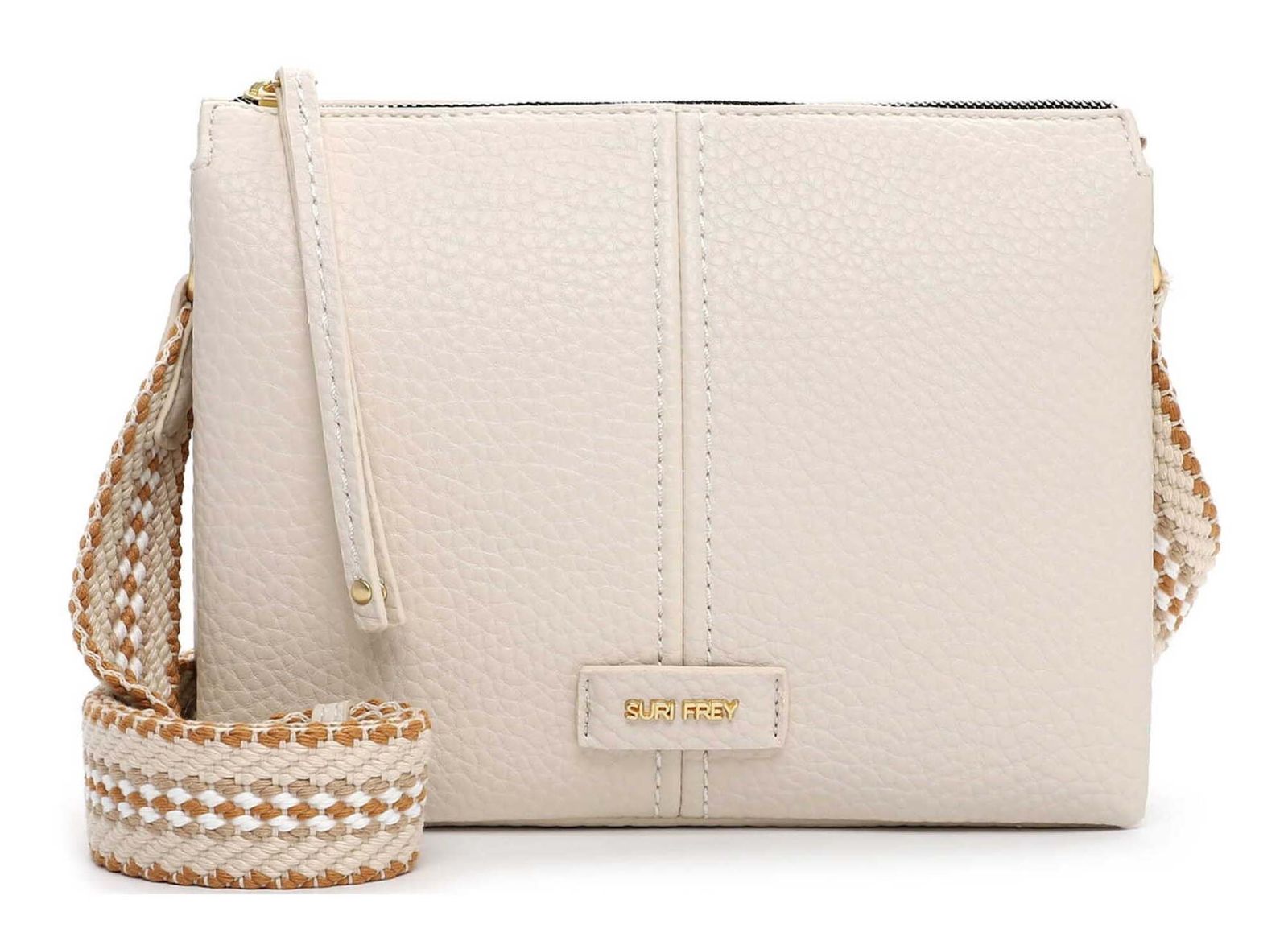 SURI FREY Gray SC Crossover Bag M Beige