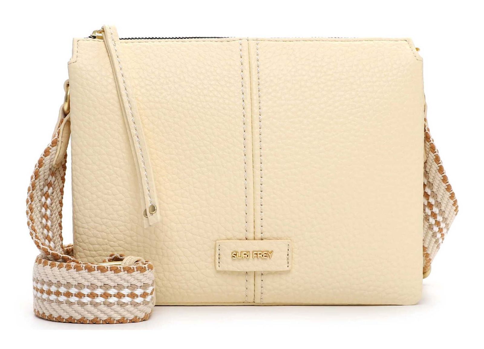 SURI FREY Gray SC Crossover Bag M Lightyellow