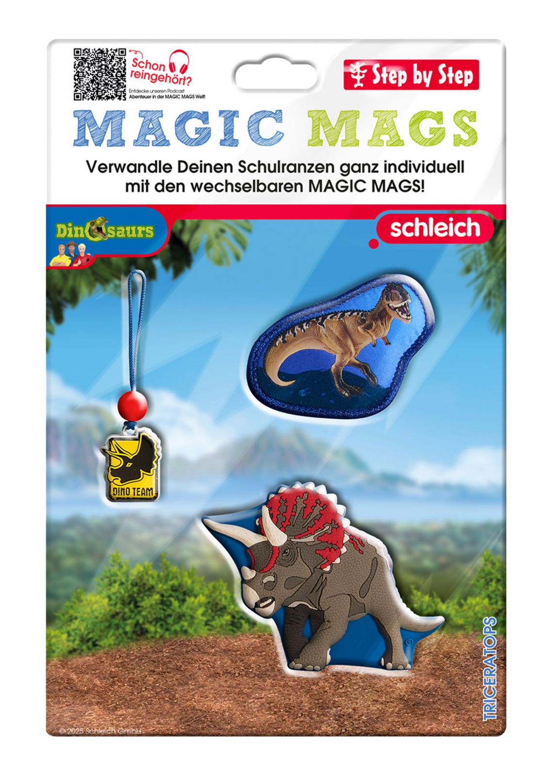 Step by Step Magic Mags Set (3-teilig) schleich® Dinosaurs Triceratops Step by Step Magic Mags Set (3-teilig) schleich® Dinosaurs Triceratops