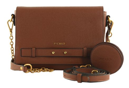 PICARD Chic Way Crossbody Bag Cognac