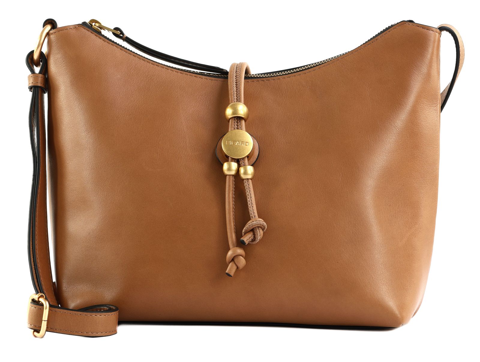 PICARD Pearly Crossbody Bag Cognac