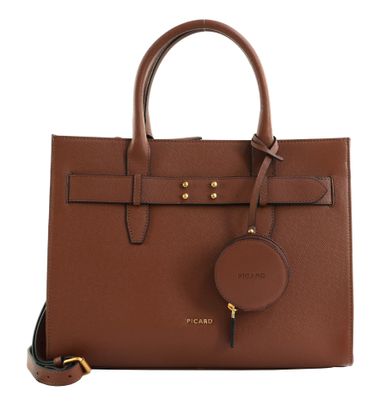 PICARD Chic Way Shopper Cognac