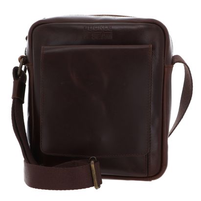 BUCKLE & SEAM Collector Reporter Bag Brown / Blu